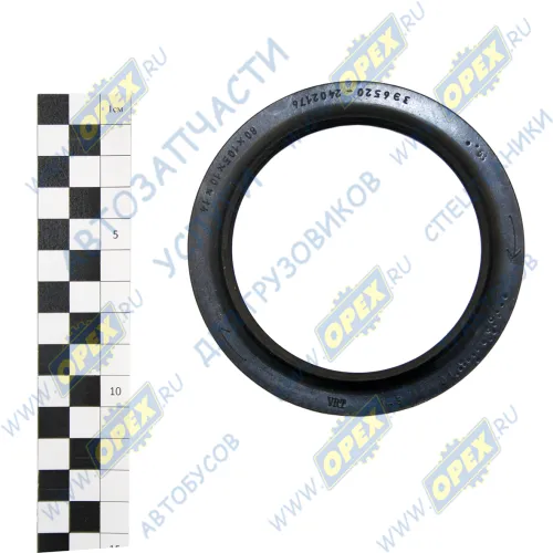 Э6520-2402176 Сальник (манжета) правого вращения 80х105 хвостовика ЗМ КАМАЗ 6520; х2.2 КАМАЗ-УВК1