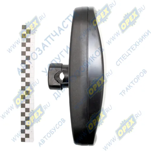 САКД458201.060-01 Зеркало боковое КАМАЗ,МАЗ широкоугольное сферическое (250х180) с подогревом (дополнит.) КАМАЗ-УВК3