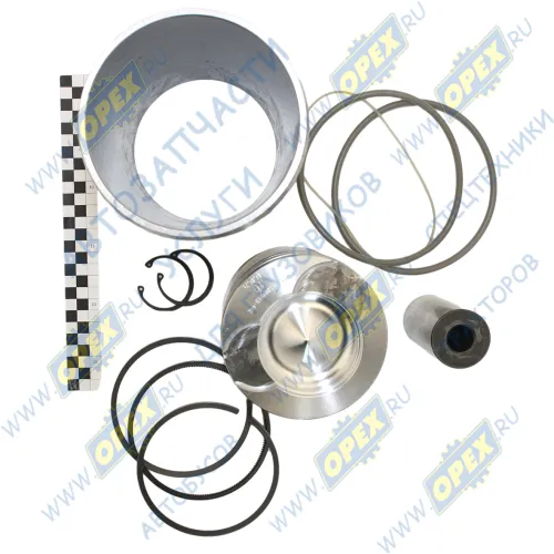 740.60-1000128-01К Гильза с поршнем, с пальцем и кольцами КАМАЗ Евро-2,3(кроме дв.740.30,740.31) (обрез.поршень 10 группа); КЗА (Эконом) КАМАЗ-УВК1