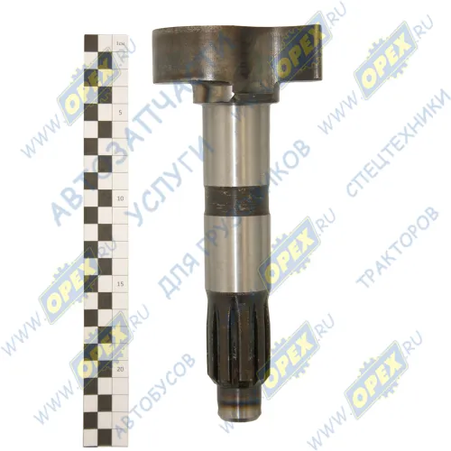 5320-3502110-10 Кулак разжимной L=220 L1=180; 10 шлицов; Р=55 задних торм.колодок правый КАМАЗ-65115 евро КАМАЗ-УВК1