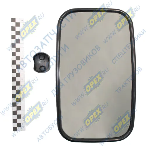 САКД.458201.080-01 Зеркало (ПВХ) сфера заднего вида Камаз,МАЗ с подогревом 24В КАМАЗ-УВК1