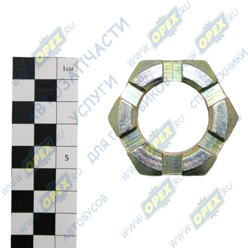 55111-2919032 Гайка ГОСТ-5918 М33х1,5 h=18-22 КАМАЗ-УВК1