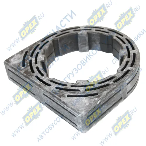 4325-2202085 Подушка (РТИ) L=190х190 h=40 фвнутр=140 опоры подвесного подшипника КАМАЗ-53229 КАМАЗ-УВК