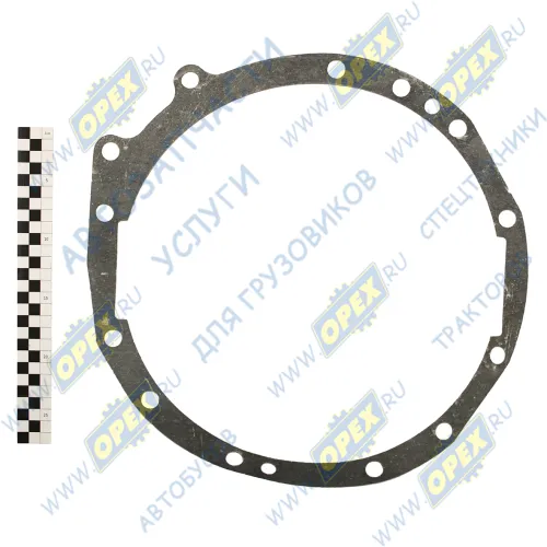 4310-2302034 Прокладка С/Ф; ф320х370; 15отв.ф14 картера редуктора КАМАЗ-УВК
