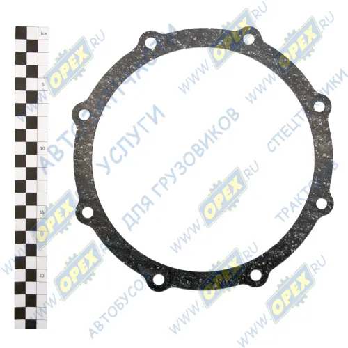 5320-2918122 Прокладка ф175х205; 8отв.ф9, крышки башмака балансира КАМАЗ-УВК1