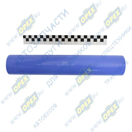 6520-1303010-65 Шланг (патрубок) ф60х70 L=383 нижний радиатора КАМАЗ-5490;  (силикон) КАМАЗ-УВК1