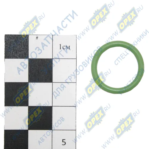 740.13-1118237 Кольцо (РТИ) круг.сеч. 017-022-25 ГОСТ-9833-73 уплотнительное трубки слива масла с ТКР; (зеленое) КАМАЗ-УВК