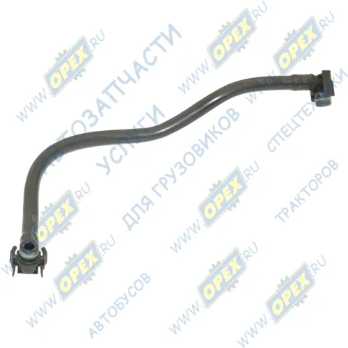 740.70-1104258-11 Трубка ПВХ ф15 L=480 быстросъем.зажимы, подкач.насоса.для Common Rail 400 л/с КАМАЗ-УВК