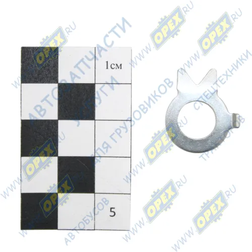 870851 Шайба (сталь) ф10х18х1 замковая с усами крышки под-ка 87, ГОСТ13465-77 КАМАЗ-УВК1