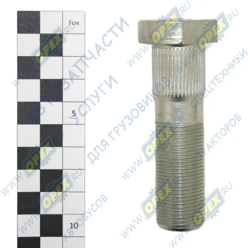 5490-3103071 Болт С/И М22х85х1,5 Р=42 , Кругл.шляпка с лыской колеса переднего КАМАЗ-5490 КАМАЗ-УВК