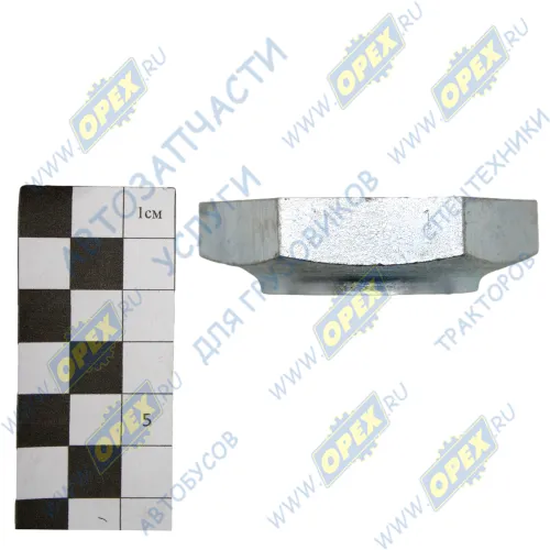 53205-2402269К Гайка С/И М42х2 h=28 К=64 подшипника с буртиком на 110 вал Евро; под ключ, с/и м42х2, h=20 КАМАЗ-УВК2