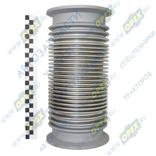 000.4859.244.000 Рукав глушителя (металлорукав) (гофра) ф120, L=292мм, КАМАЗ-6520 в сб.; (нержавейка) КАМАЗ-УВК1