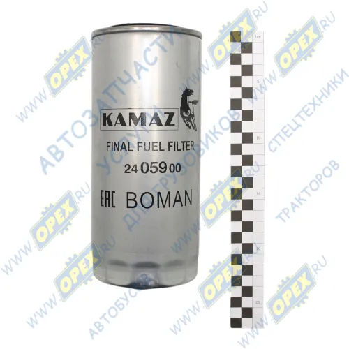 6W.24.059.00 Фильтр топливный A=93 B=62 C=71 H=212 M16х1.5 DAF FT95/ VanHool DAF LCV (1970-2020), MAN LCV (1970-2020); WDK 962/12 КАМАЗ-УВК2