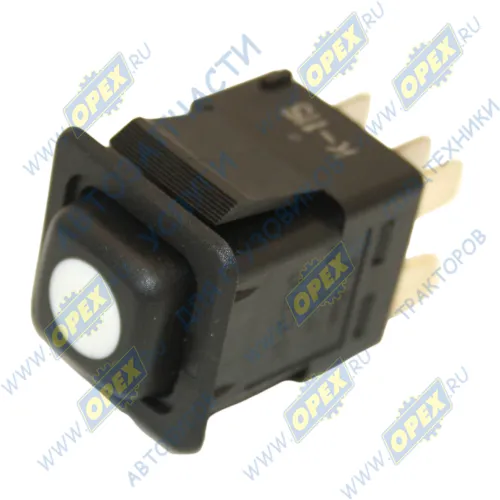 3842.3710-02.00 Выключатель-кнопка 24v 4контакта h=49 общего назначения МАЗ, КАМАЗ, ГАЗ, ЗИЛ, УАЗ КАМАЗ-УВК1