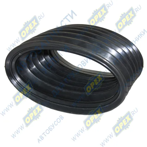 5460-1109250 Уплотнитель РТИ L=310х180 гофр, воздухозаборника КАМАЗ Евро-3 КАМАЗ-УВК1