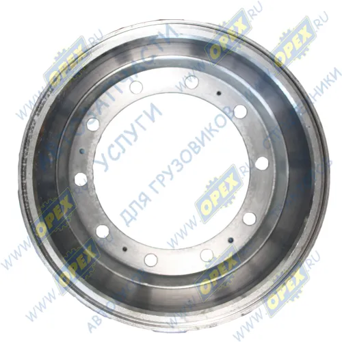 53205-3501070 Барабан тормозной H=250,ф396,dпосад.=285, 10 шпилек ф25 ПМ КАМАЗ-65115 ЕВРО КАМАЗ1