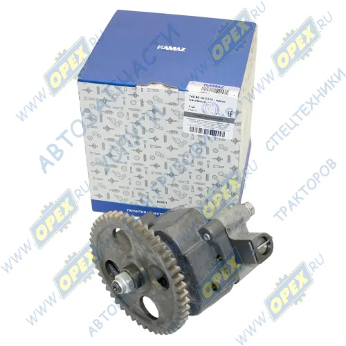 740.60-1011010 Насос масляный КАМАЗ Евро-3; В СБОРЕ с шестерней  z=47 КАМАЗ