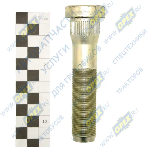 6520-3104071 Болт С/И М22х105х1,5 полукруглая шляпка, ступицы заднего колеса Евро для 6520, 6460, 546 КАМАЗ