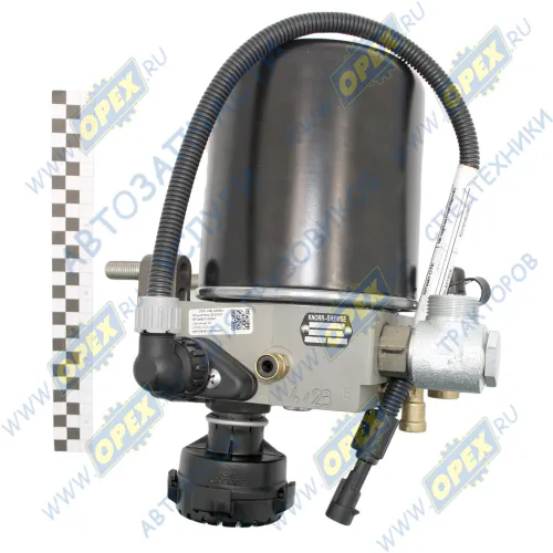 5490-3511010-40 Осушитель воздуха (адсорбер) (24V, 8.1bar) DAF LCV (1970-2020), IVECO LCV (1970-2020), MAN Bus (1970-2020), NEOPLAN (1970-2020), SETRA (1970-2020); LA8810 в сборе с фитингами,угольниками,штуцерами,кабелем КАМАЗ3