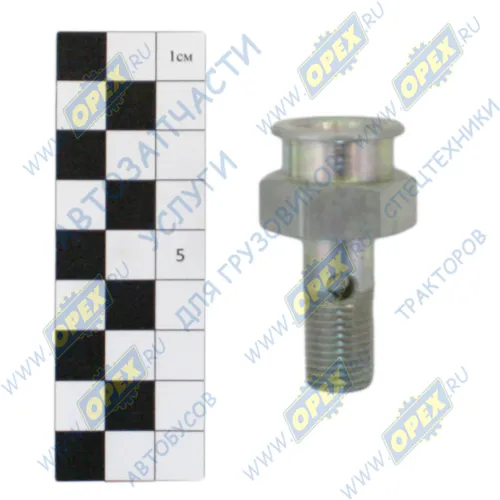 570.70-1104327 Фитинг Штуцер М14x1,5 К=27 L=52 топливный КАМАЗ; быстросъем КАМАЗ