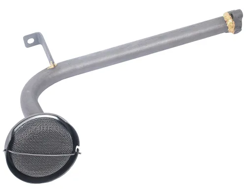 7406.1011398 Трубка всасывающая масляного насоса с заборником (сталь) L=585 с сеткой и кронштейном в сборе КАМАЗ