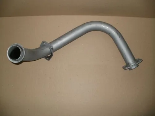 5320-1203010 Труба приемная L=1100 ф64 квадр.фл4отв/квадр.фл4отв (длинная) правая КАМАЗ