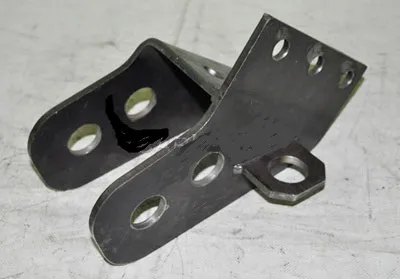 65115-2804021 Кронштейн опорный L=290х120х250 4отв.ф34,3отв.ф18,3отв.ф16 левый,КАМАЗ 65115 КАМАЗ