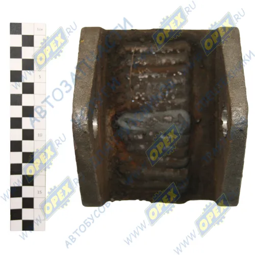 5320-2912426-01 Опора 250х180 крепление 2отв.d=20 рессоры картера моста (наварная) КАМАЗ2