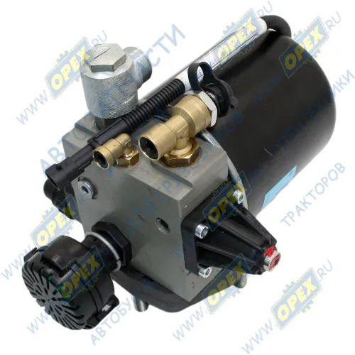 5490-3511010-40 Осушитель воздуха (адсорбер) (24V, 8.1bar) DAF LCV (1970-2020), IVECO LCV (1970-2020), MAN Bus (1970-2020), NEOPLAN (1970-2020), SETRA (1970-2020); LA8810 в сборе с фитингами,угольниками,штуцерами,кабелем КАМАЗ1