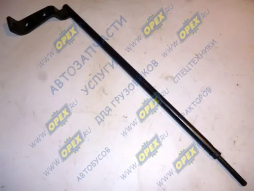 53205-1302034 Тяга ф17 L=495; М10х1,25 прямая с кронштейном, крепления радиатора КАМАЗ