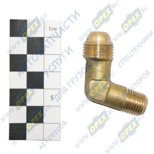 864875-10 Фитинг Угольник Рнаруж=М12х1,5/М18х1,5 L=37х39 КАМАЗ1