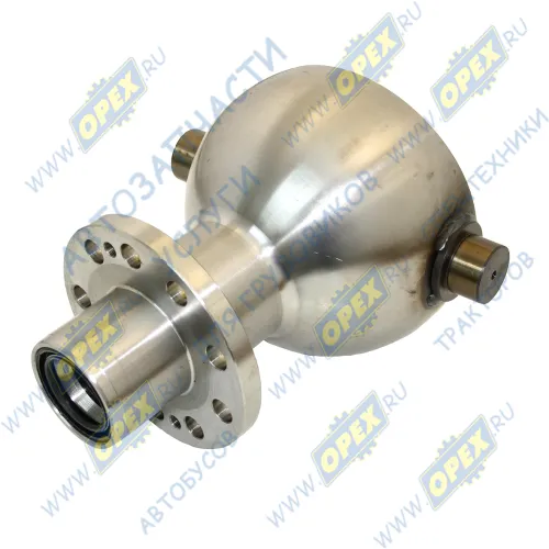 4310-2304012 Опора шаровая повор.кулака КАМАЗ-4310,43114,43118; в сборе (со шкворнями, втулками, манжетой) КАМАЗ1