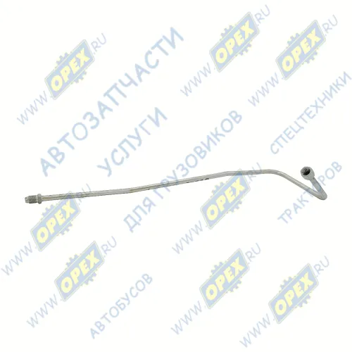 65222-3408054 Трубка (сталь) ф12 L=1000 Г=М18+К22/Ш=М18+К19 кривая, высокого давления КАМАЗ