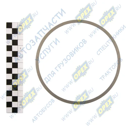 154.1701776-90 Прокладка регулир. (сталь) L=137х150х1,9 КАМАЗ