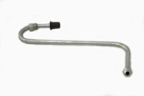 740.11-3407110 Трубка (алюм.) ф10; L=560 Ш=М16+К17/Ш=М16+К17 разный изгиб КАМАЗ