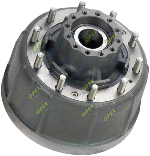 65115-3104007-02 Ступица с торм.барабаном заднего колеса в сборе с кольцом АБС КАМАЗ-Евро КАМАЗ