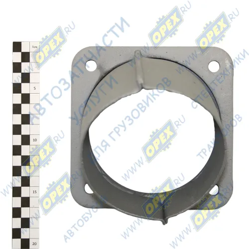 43255-1203015 Патрубок ф120 L=110; фланец 4отв.ф10 вып.Е-3 КАМАЗ2