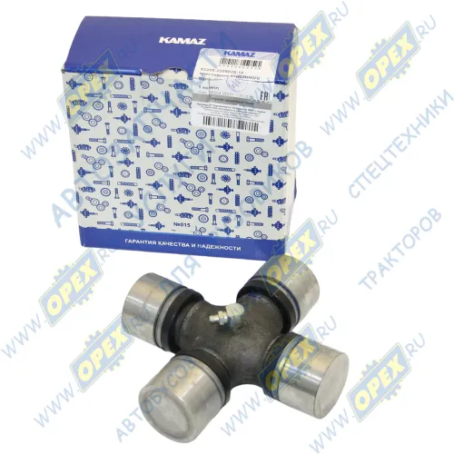 53205-2205025-10 Крестовина карданного вала h=155 h=143 D=50 d=33,635 КамАЗ-Евро, МАЗ; в сборе (большая, под стопорн.кольца) КАМАЗ