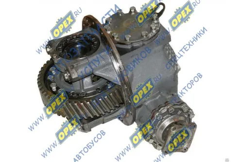 65115-2402011-60 Редуктор ЗМ i=4.98 z=46/16 с БМКД кругл.фланец,торц.шлицы (20шлицов) КАМАЗ