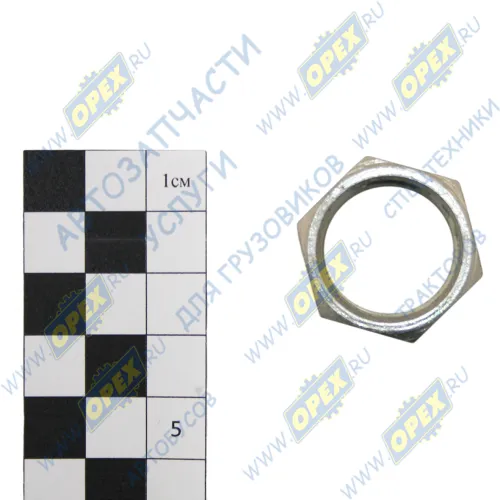 861021 Гайка ГОСТ-5915 М22х1,5 низкая; h=7 К=27 клапана накачки шин КамАЗ КАМАЗ