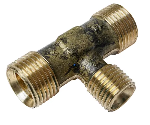 4310-3125111 Фитинг Тройник Рнаруж=М14х1,5/М18х1,5/М18х1,5 L=32х50 КАМАЗ