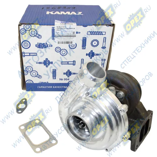 740.60-1118013 Турбокомпрессор КАМАЗ Евро-3,4 (ТКР7С-6М) левый (под хомут) КАМАЗ
