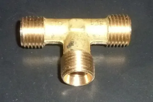 864919 Фитинг Тройник Рнаруж=М14х1,5/М14х1,5/М14х1,5 L=31х45 КАМАЗ