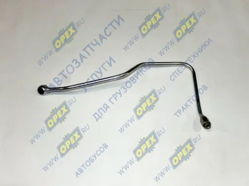 7403.1118223 Трубка (сталь) ф10; L=600 Г=М16+К19/под штуцер ф14 подвода масла левая в сб. КАМАЗ