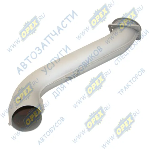 54115-1203048 Патрубок выпускной L=830; квадрат.фланец 4отв (эжектор) Камаз Евро-2 КАМАЗ