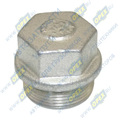 870886 Пробка М28х1,5 Р=13 К=27 с фланцем DIN 910 сливная масляного картера КАМАЗ