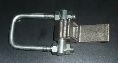 5320-8505038 Скоба углового запора (стремянка) L=100х45 М10х1,5,в сборе с крючком КАМАЗ