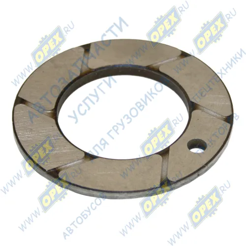 5320-3001028 Шайба С/И плоская (сталь) 46х78х5 опорного подш.шкворня регулир, с насечками с 1отв.под штифт КАМАЗ
