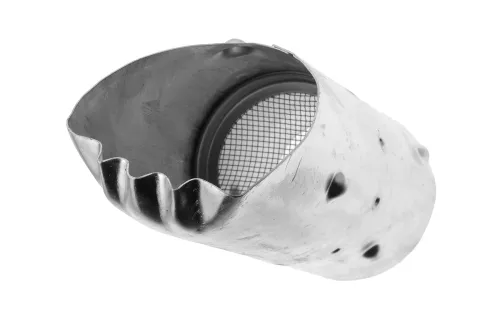 5320-1101090-10 Трубка (сталь) С/И топливного бака сталь ф90 L=250 с сеткой КАМАЗ