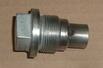 14.1701306-10 Пробка М30х1,5 L1=15, Lобщ=21, квадрат 22 резьбовая сливная КПП Камаз; с магнитом КАМАЗ